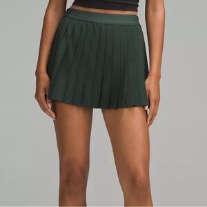 Lululemon Athletica Mid-Rise Pleated Tennis Skirt